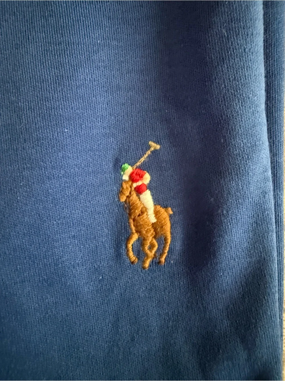 Men’s Ralph Lauren Pima soft touch royal blue polo shirt - Picture 4 of 4